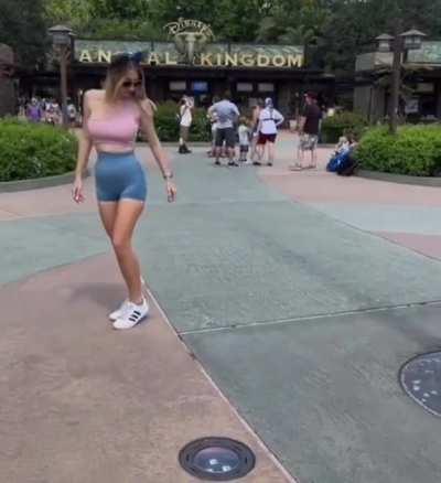 Does this qualify? The guy is off-camera and you only hear his voice. But he’s definitely just being a dude.