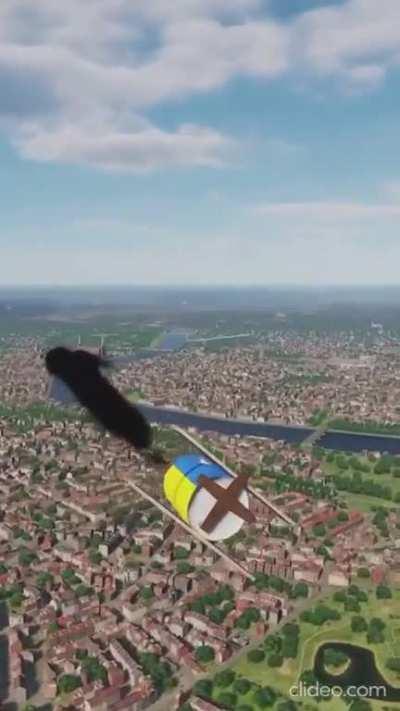 Live Ghost of Kiev footage