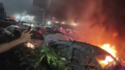 Traces of Destruction. Prayers for All Affected [Delhi blast site]