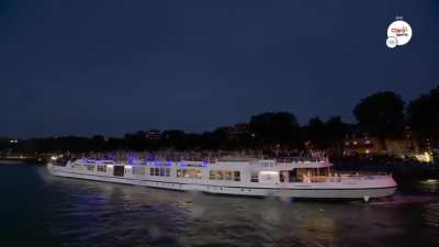 'Midnight City' playing at the Paris Opening Ceremony