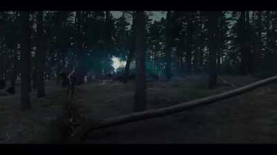 I put the Subway Surfers theme song over the snatchers chase scene