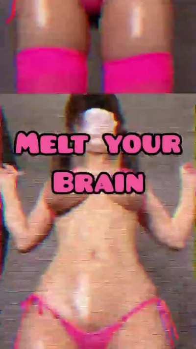 Good Girls don't think! Thinking causes stress. Let your brain melt away... 🤤
