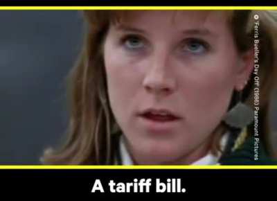 Tariffs (Ferris Bueller, 1986)