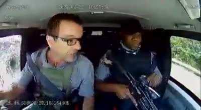 That driver is the definition of badass