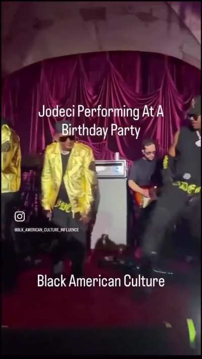 Jodeci performing at a Birthday party