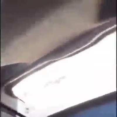 Kid steals a bus, video from every angle