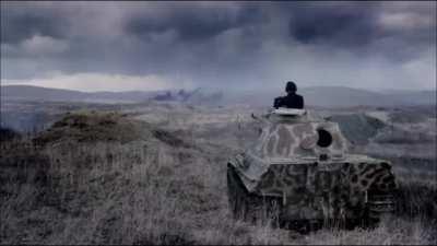 ANIME GIRL TAKES OUT PANZER TANK WITH EXPLOSIVE HE SHELL