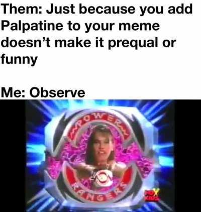 Palpatine did nothing wrong