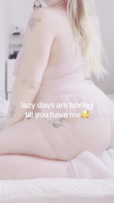 Sexy preggo milf in lingerie