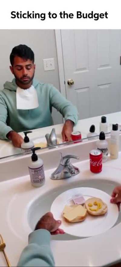 who sticks to a budget??