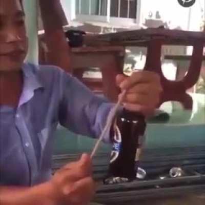 He didn't even realize at first