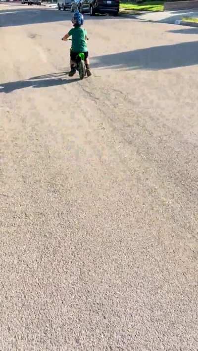 My son’s perfectly cut scream