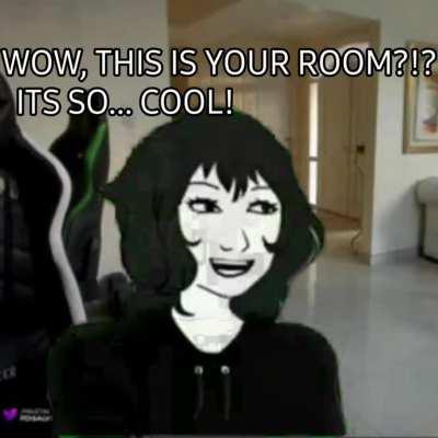 Respect the Adolfina, its not my room, it's our room, the room of the coscu armamento