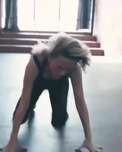 Brie Larson dancing to her Black Sheep cover