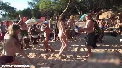 Having The Time of Her Life