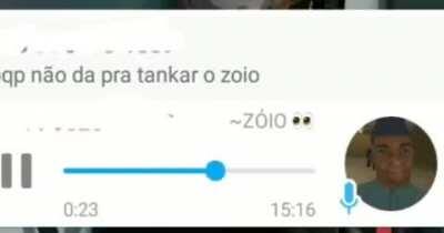 Zoio revoltado garaio