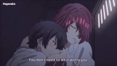 Trapped in a locker with this Milf (Kono Yo no Hate de Koi wo Utau Shoujo YU-NO)