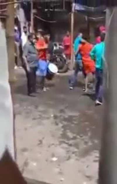[Unverified] Attack on men & women celebrating Shiv Ratri in bengal by police & goons?