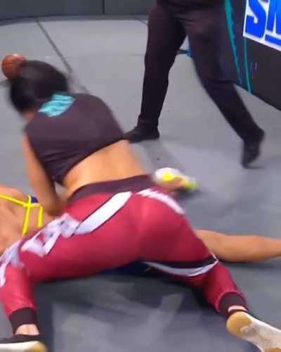 Bayley's intense ass jiggling