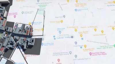 [OC] Automatic Urban Generation: Built from Open Data (Paris)