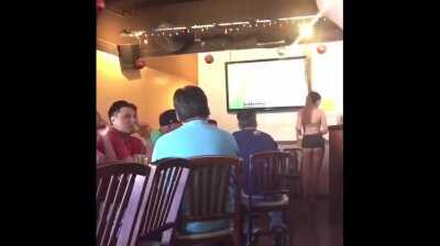 Fresh smell in the bar