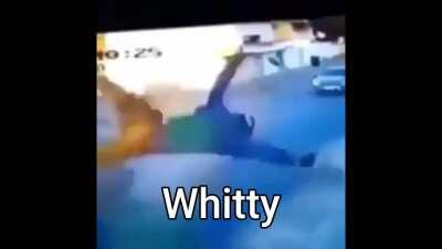 The Way He Flies Out of The Crash.