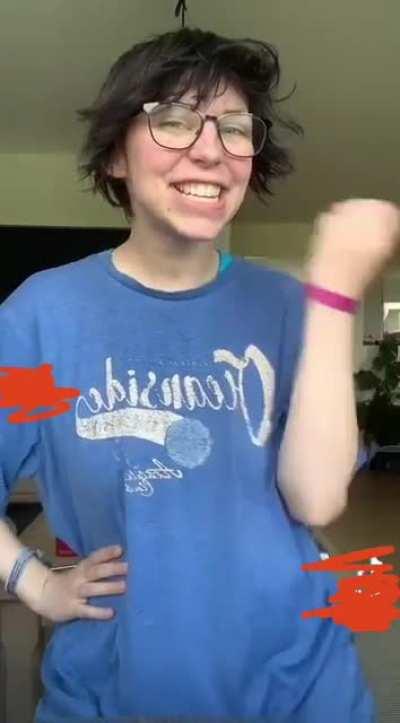 I was friends with her and she told me she had just got diagnosed but then she posted this video with this behavior and I had a hard time believing her. But What do you guys Think?