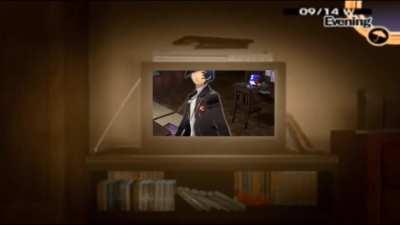 Yu looking into the midnight channel