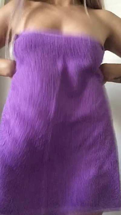 Whoops dropped my towel