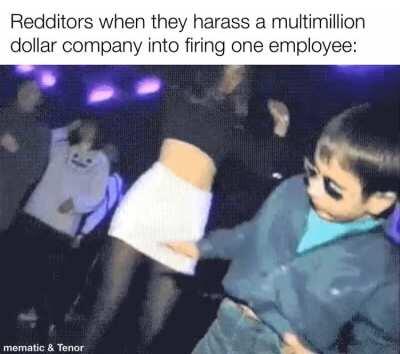 “We did it Reddit!”