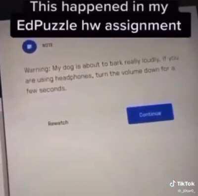 And now her class is deaf