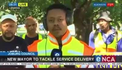 Jo'burg Mayor has a flashback