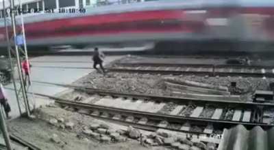 Respect the train!