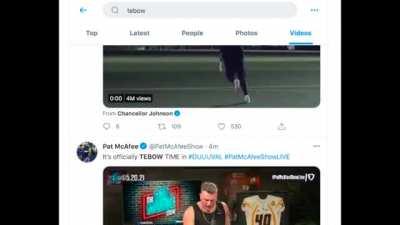 Tebow Mania is back, baby