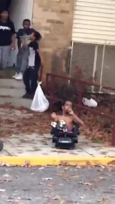 The baby that Dave once saw in the projects selling crack