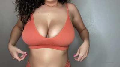 Trying on clothes for fun...