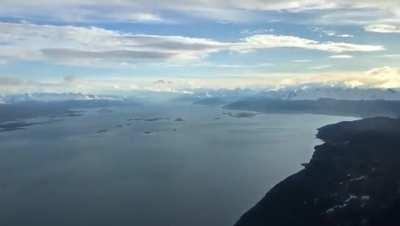 AR1880 - Aterrizando en Ushuaia