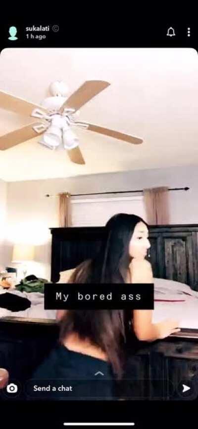 From her hacked snap