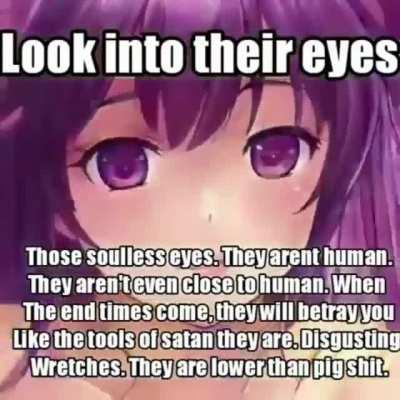 Every neck beard needs to see this. 2D “girls” Will never be a substitute for real Women.