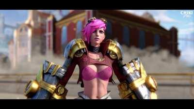 Caitlyn and Vi are very hot couple (Chikipiko)