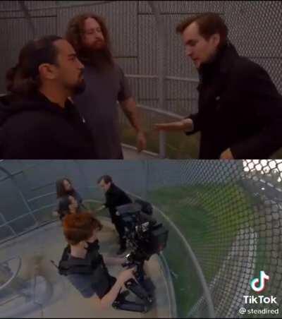 Great cameraman skills