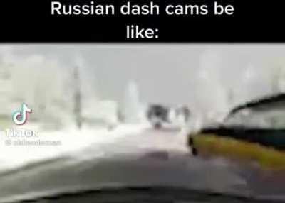 Russian dash cams 🥱