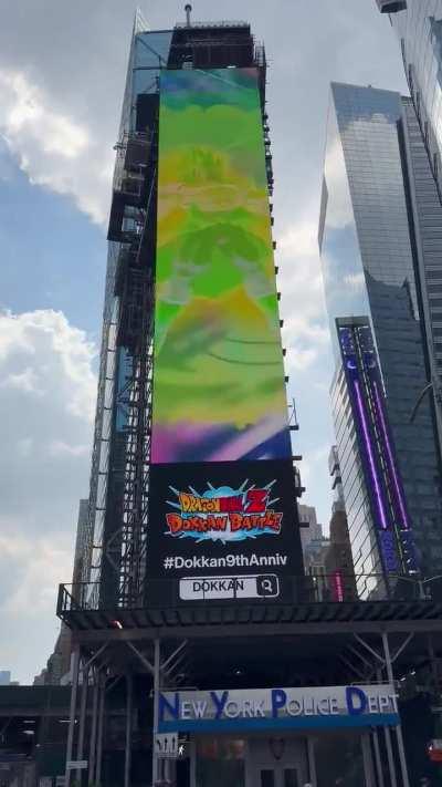 Time Square Dokkan 9th annivesary Video ( Credits to @Toxic_Lou00 on twitter)