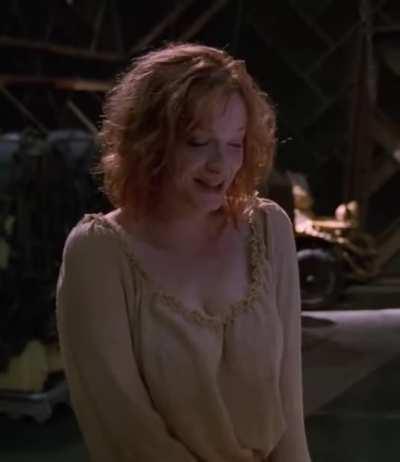 Christina Hendricks busty see-through