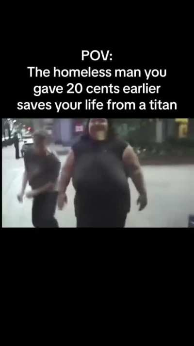 he just save him😭