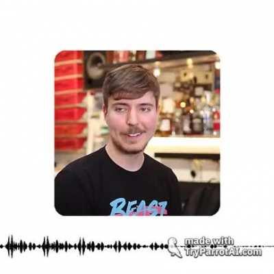 Mr beast has a message