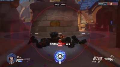 TIL you can headshot Hammond during his cheer emote.