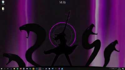 Animated Wallpaper - Descending Blade (works with Wallpaper Engine)