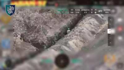 Ukrainian soldiers of the 37th Separate Marine Infantry Brigade stormed and cleared Russian positions under the cover of friendly strike drones and armored vehicles. Kurakhove direction, November 2024