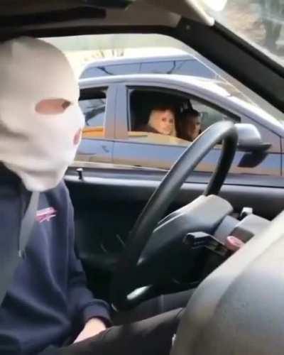 the other guy immediately knew what to do